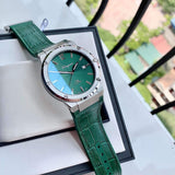  Shop Authentic Salvatore Ferragamo F-80 Classic Green Dial Green Leather Strap Watch for Men - SFDT00119 - Luxxuri