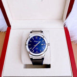  Shop Authentic Salvatore Ferragamo F-80 Classic Blue Dial Blue Leather Strap Watch for Men - SFDT00319 - Luxxuri