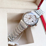  Shop Authentic Salvatore Ferragamo F-80 Classic Silver Dial Silver Steel Strap Watch for Men - SFHY02922 - Luxxuri