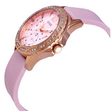  Shop Authentic Guess Sparkling Diamonds Pink Dial Pink Rubber Strap Watch for Women - W0032L9 - Luxxuri