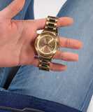  Shop Authentic Guess Scope Gold Dial Gold Steel Strap Watch for Men - GW0454G2 - Luxxuri