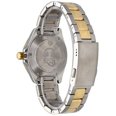  Shop Authentic Tag Heuer Aquaracer Silver Dial Two Tone Steel Strap Watch for Women - WBD1120.BB0930 - Luxxuri