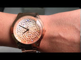 Shop Authentic Guess Crush Rose Gold Dial Rose Gold Steel Strap Watch For Women - GW0020L3 - Luxxuri