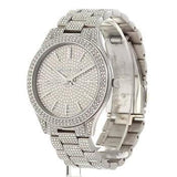  Shop Authentic Michael Kors Runway Crystals Silver Dial Silver Steel Strap Watch for Women - MK3822 - Luxxuri