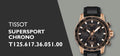  Shop Authentic Tissot Supersport Chrono Black Dial Black Leather Strap Watch for Men - T125.617.36.051.00 - Luxxuri