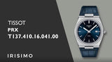  Shop Authentic Tissot PRX Blue Dial Blue Leather Strap Watch for Men - T137.410.16.041.00 - Luxxuri
