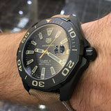  Shop Authentic Tag Heuer Aquaracer Black Dial Watch for Men - WAY208C.FC6383 - Luxxuri