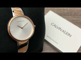  Shop Authentic Calvin Klein Seduce Silver Dial Two Tone Steel Strap Watch for Women - K4E2N61X - Luxxuri