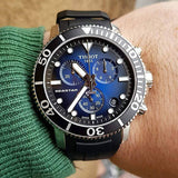  Shop Authentic Tissot Seastar 1000 Chronograph Blue Dial Black Rubber Strap Watch For Men - T120.417.17.041.00 - Luxxuri