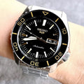  Shop Authentic Seiko 5 Sport Automatic SKX Series Black Dial Silver Steel Strap Watch for Men - SRPK99K1 - Luxxuri