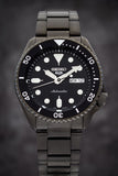  Shop Authentic Seiko 5 Sports Automatic Black Dial Black Steel Strap Watch For Men - SRPD65K1 - Luxxuri