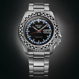  Shop Authentic Seiko 5 Sports Checker Flag Special Edition Black Dial Silver Steel Strap Watch For Men - SRPK67K1 - Luxxuri