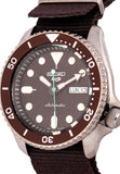  Shop Authentic Seiko 5 Sport Automatic Brown Dial Brown Nylon Strap Watch For Men - SRPD85K1 - Luxxuri