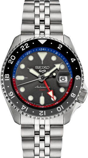  Shop Authentic Seiko 5 Sports Special Edition Automatic Grey Dial Silver Steel Strap Watch For Men - SSK019K1 - Luxxuri