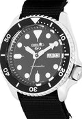 Shop Authentic Seiko 5 Sports SKX Automatic Black Dial Black NATO Strap Watch For Men - SRPD55K3 - Luxxuri