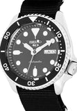  Shop Authentic Seiko 5 Sports SKX Automatic Black Dial Black NATO Strap Watch For Men - SRPD55K3 - Luxxuri