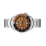  Shop Authentic Seiko 5 Sports Sonar Special Edition Brown Dial Silver Steel Strap Watch For Men - SRPJ47K1 - Luxxuri