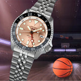  Shop Authentic Seiko 5 Sports GMT Thong Sia Limited Edition Brown Dial Silver Steel Strap Watch for Men - SSK043K1 - Luxxuri