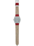  Shop Authentic Gucci G Timeless Quartz Diamonds Pink Dial Red Leather Strap Watch For Women - YA1265017 - Luxxuri