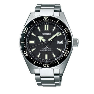  Shop Authentic Seiko Prospex Automatic Diver Black Dial Silver Steel Strap Watch For Men - SPB051J1 - Luxxuri