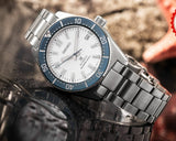  Shop Authentic Seiko Prospex Diver 140th Anniversary Limited Edition White Dial Silver Steel Strap Watch For Men - SPB213J1 - Luxxuri