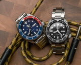  Shop Authentic Seiko 5 Sports Automatic Black Dial Silver Steel Strap Watch For Men - SRPD57K1 - Luxxuri