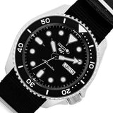  Shop Authentic Seiko 5 Sports SKX Automatic Black Dial Black NATO Strap Watch For Men - SRPD55K3 - Luxxuri
