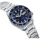  Shop Authentic Seiko 5 Sports Automatic Blue Dial Silver Steel Strap Watch for Men - SRPK97K1 - Luxxuri