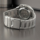  Shop Authentic Seiko 5 Sport Automatic SKX Series Black Dial Silver Steel Strap Watch for Men - SRPK99K1 - Luxxuri