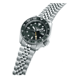 Shop Authentic Seiko 5 Sports SKX GMT Automatic Green Dial Silver Steel Strap Watch For Men - SSK035K1 - Luxxuri