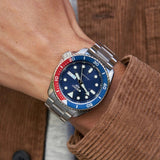  Shop Authentic Seiko 5 Sports Automatic Blue Dial Silver Steel Strap Watch For Men - SRPD53K1 - Luxxuri