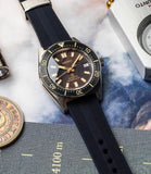  Shop Authentic Seiko Prospex 1965 Diver's Modern Re-Interpretation Automatic Brown Dial Black Rubber Strap Watch For Men - SPB147J1 - Luxxuri