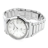  Shop Authentic Salvatore Ferragamo F-80 Classic Silver Dial Silver Steel Strap Watch for Men - SFDT02223 - Luxxuri