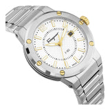  Shop Authentic Salvatore Ferragamo F-80 Classic Silver Dial Silver Steel Strap Watch for Men - SFHY02922 - Luxxuri
