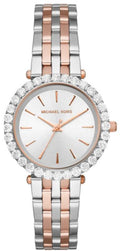 Michael Kors Darci Quartz Silver Dial Two Tone Steel Strap Watch For Women - MK4515