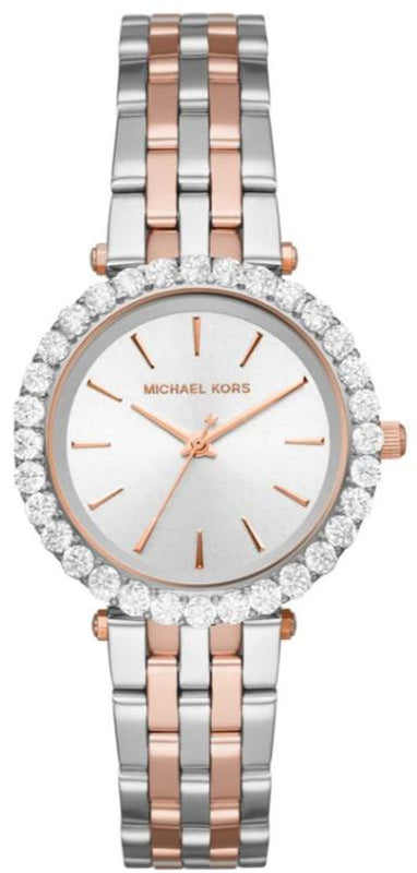  Shop Authentic Michael Kors Darci Quartz Silver Dial Two Tone Steel Strap Watch For Women - MK4515 - Luxxuri