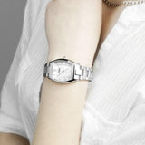  Shop Authentic Fossil Wallace Silver Dial Silver Steel Strap Watch for Women - ES3174 - Luxxuri
