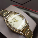  Shop Authentic Fossil Wallace Gold Tone Dial Gold Steel Strap Watch for Women - ES3176 - Luxxuri