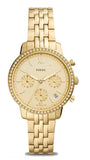  Shop Authentic Fossil Neutra Chronograph Gold Dial Gold Steel Strap Watch for Women - ES5219 - Luxxuri