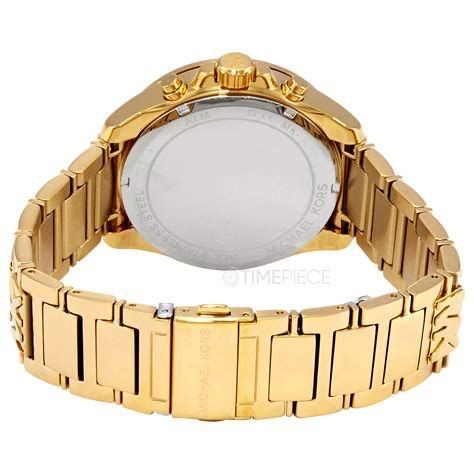  Shop Authentic Michael Kors Wren Chronograph Gold Dial Gold Steel Strap Watch for Women - MK6952 - Luxxuri