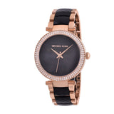  Shop Authentic Michael Kors Parker Mother of Pearl Black Dial Two Tone Steel Strap Watch for Women - MK6414 - Luxxuri