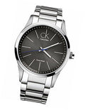  Shop Authentic Calvin Klein Bold Grey Dial Silver Steel Strap Watch for Men - K2241107 - Luxxuri