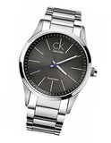  Shop Authentic Calvin Klein Bold Grey Dial Silver Steel Strap Watch for Men - K2241107 - Luxxuri