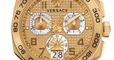  Shop Authentic Versace Dylos Chronograph Gold Dial Gold Steel Strap Watch for Men - VQC040015 - Luxxuri