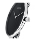  Shop Authentic Calvin Klein Drift Black Dial Silver Steel Strap Watch for Women - K6S2N111 - Luxxuri