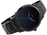 Shop Authentic Fossil The Minimalist Black Dial Black Steel Strap Watch for Men - FS5308 - Luxxuri