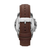  Shop Authentic Fossil Grant Chronograph Black Dial Brown Leather Strap Watch for Men - FS4813 - Luxxuri