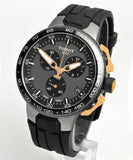  Shop Authentic Tissot T Race Cycling Chronograph Black Dial Black Rubber Strap Watch For Men - T111.417.37.441.07 - Luxxuri