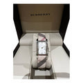  Shop Authentic Burberry The Pioneer Grey Dial Leather Strap Watch for Women - BU9504 - Luxxuri