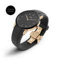  Shop Authentic Daniel Wellington Iconic Motion Black Dial Black Rubber Strap Watch For Men - DW00100425 - Luxxuri